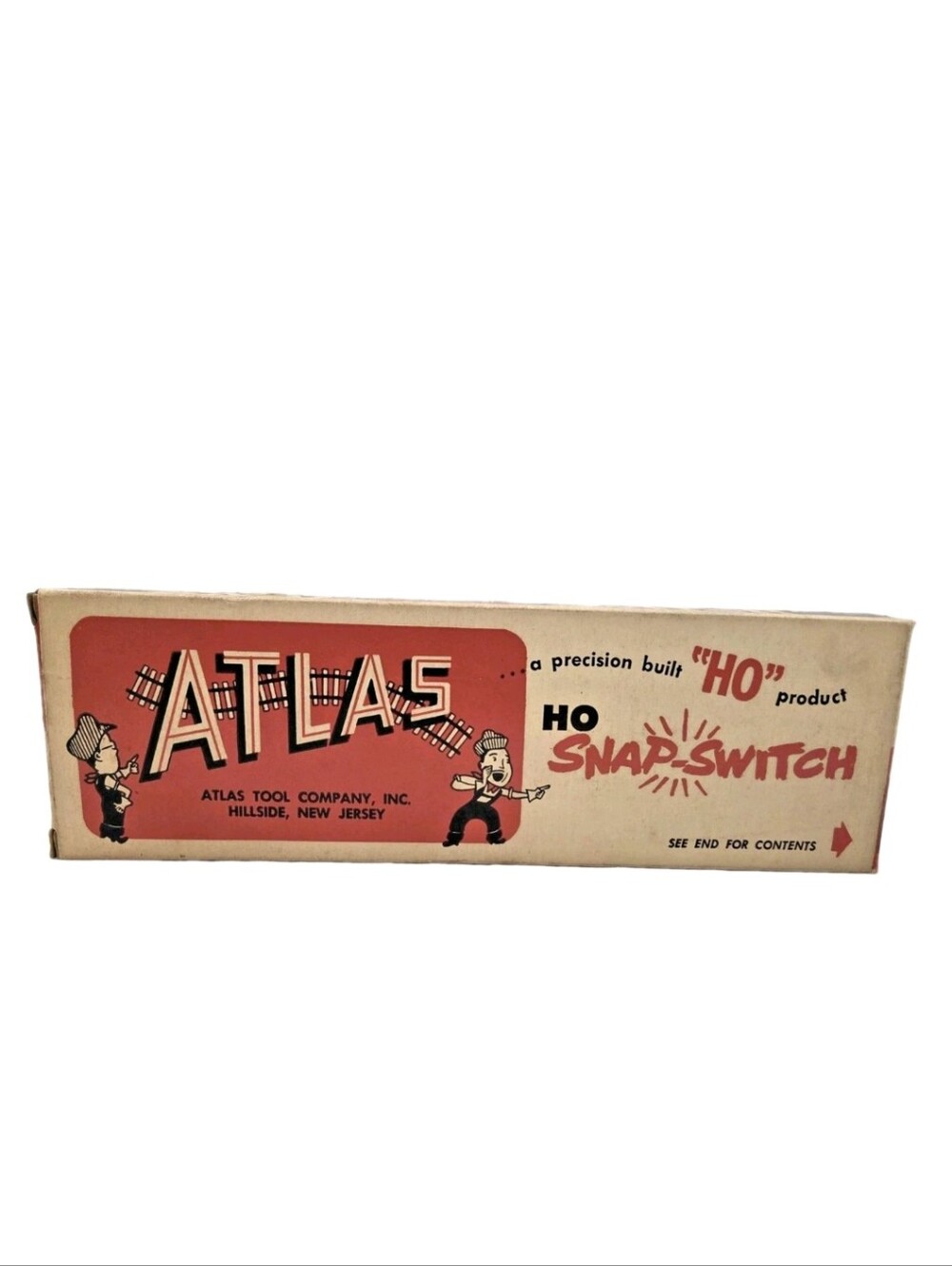 VTG Atlas Snap-Switch HO Model Train Remote Control Right Track #51 With Box